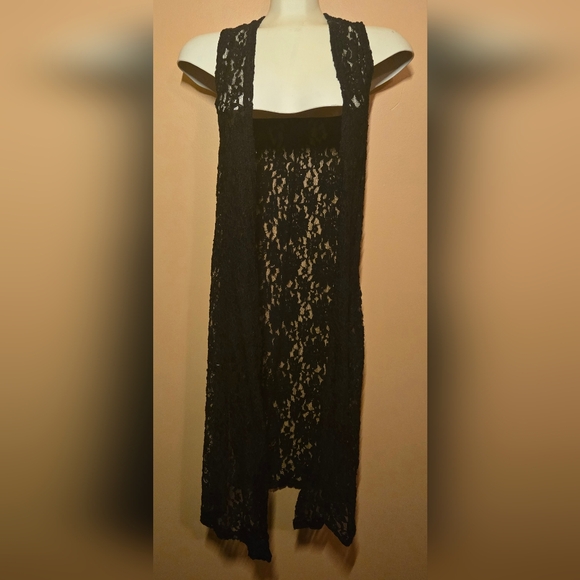 LuLaRoe Sweaters - LuLaRoe long lace open cardigan, XS